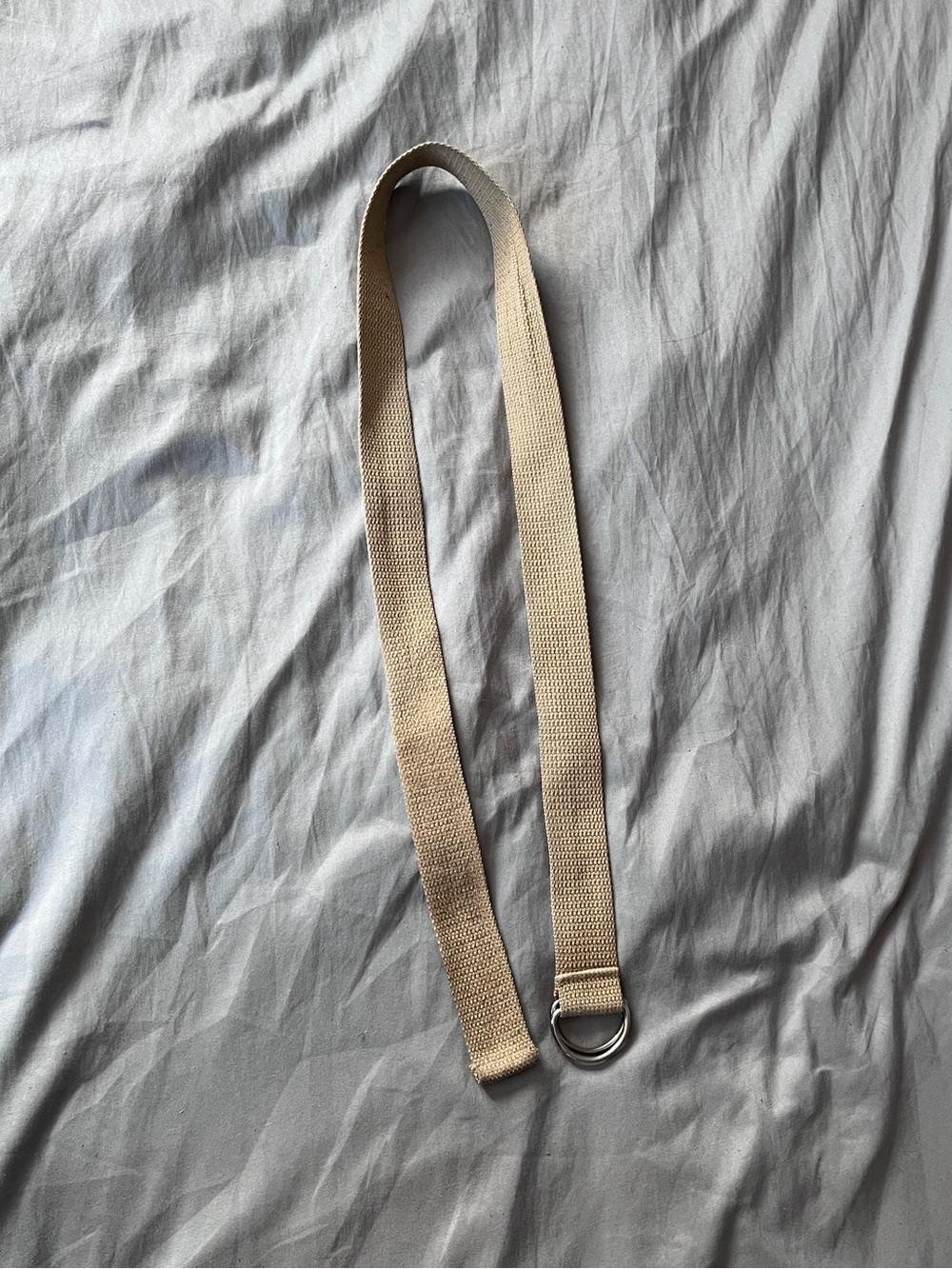 Tan D-Ring Belt